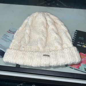 Coal headwear cream slouchy beanie